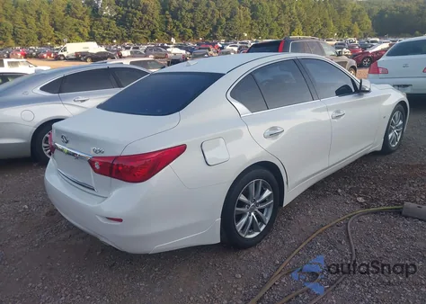 2014 Infiniti Q50 Premium из США, поврежденный, VIN JN1BV7AP1EM677592